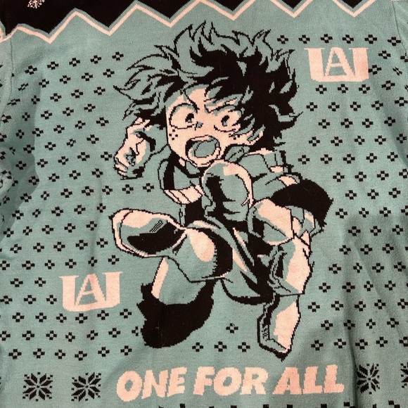 My Hero Academia Anime Sweater - Picture 2 of 7
